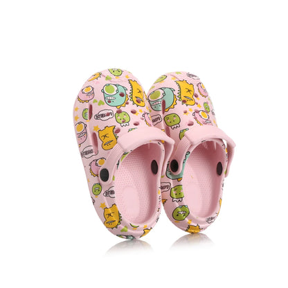 Summer Children Slippers Cute Cartoon Print Hole Shoes Soft Anti-Slip Slippers Sandal for Boy Girl Fashion Beach Flip Flop