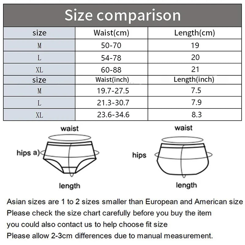 3Pcs/Set Seamless Underwear Silk Women's Solid Color Panties Lady Ruffle Underpants Girls Briefs Invisible Panty Sexy Lingerie