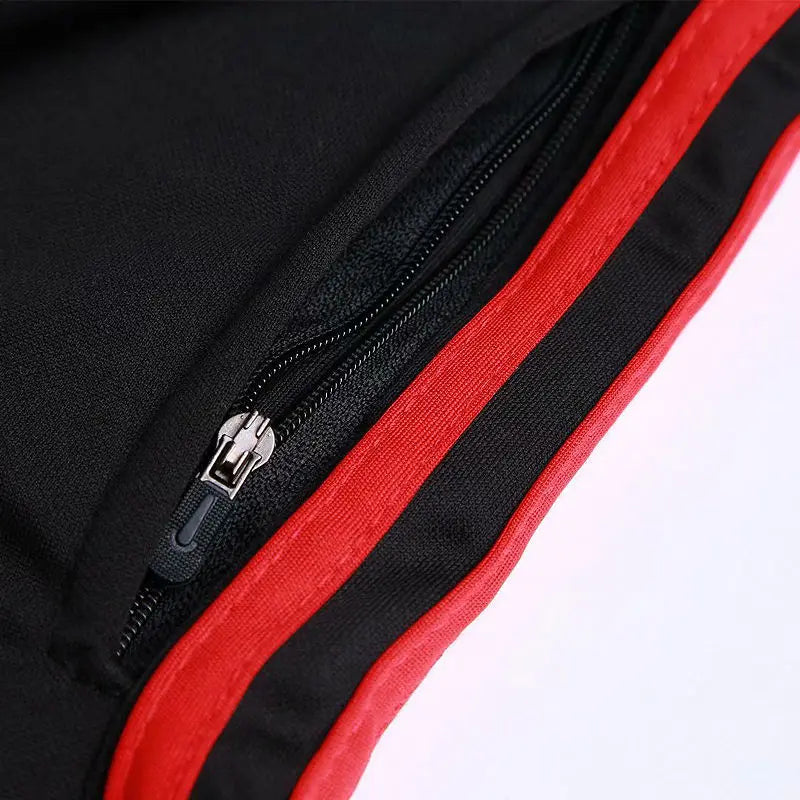 Summer Men Thin Striped Sweatpants Basketball Football Training Joggers Gym Outdoor Hiking Cycling Sports Quick Dry Capris Pants